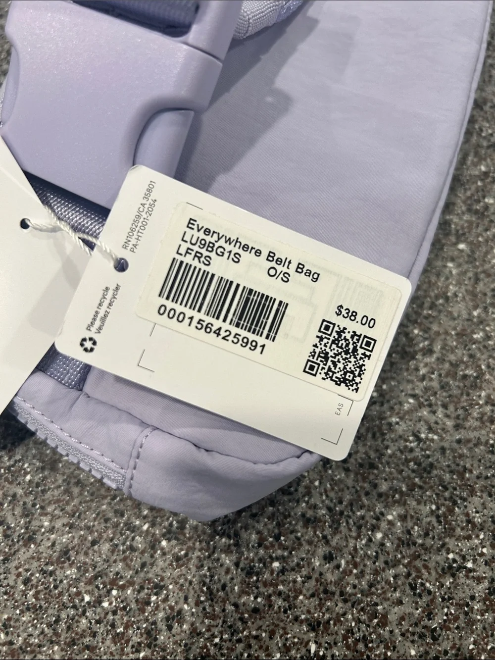 lululemon athletica Light Lavender Everywhere Belt Bag